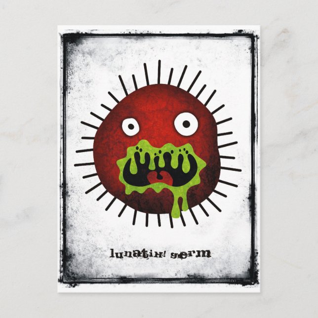 Germ lunatik! Postkarte (Vorderseite)