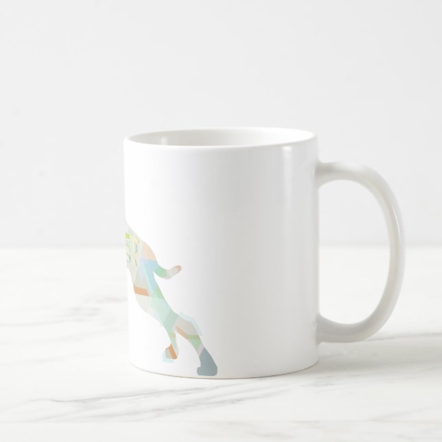 German Boxer Triangula Kaffeetasse (Rechts)