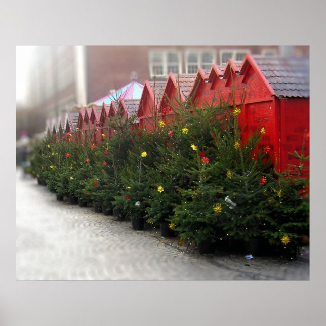 German Christkindlmarket Poster (Vorne)