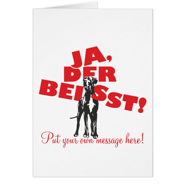 German: Dogge (Vorne)