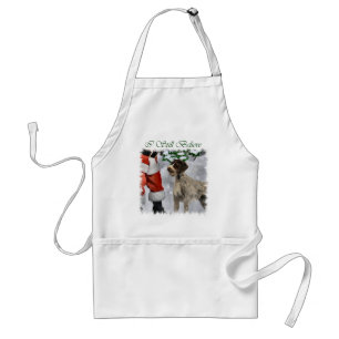 German Drahthaar Pointer Christmas Geschenke Schürze