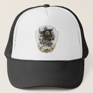 German Drahthaar Pointer Trucker Hat Truckerkappe