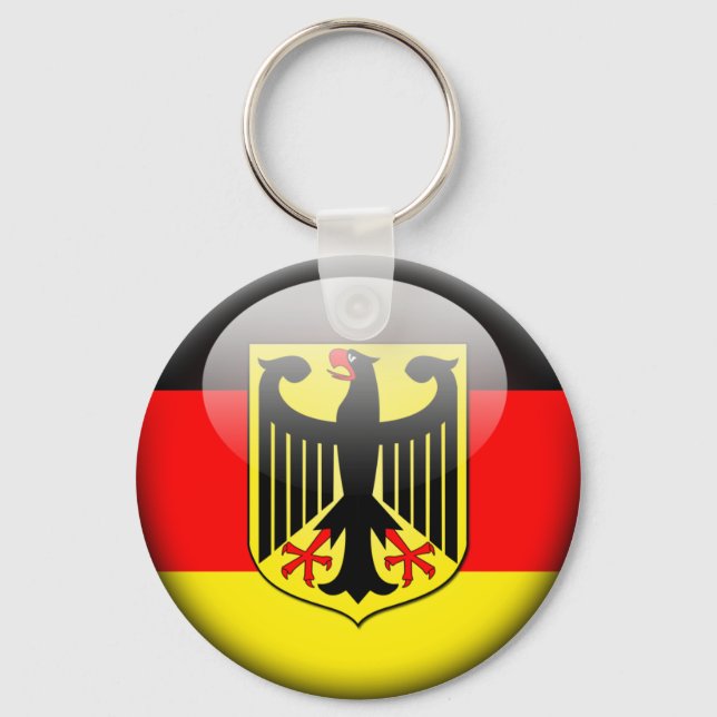 German Flag 2.0 Schlüsselanhänger (Vorderseite)