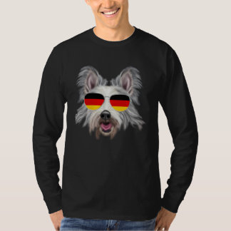 German Flag Berger Picard Dog Germany Pocket T-Shirt
