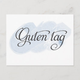 German - Guten Tag Postkarte