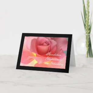 German: Happy Birthday! Karte