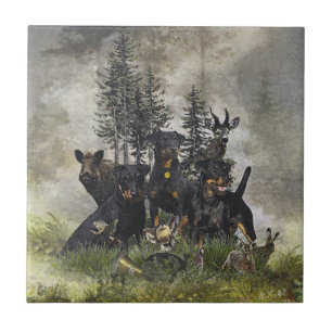 German Hunting Terrier (Jagdterre) Fliese