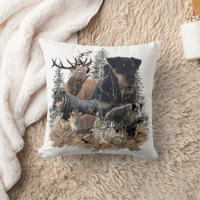 German Hunting Terrier (Jagdterre) Kissen (Decke)