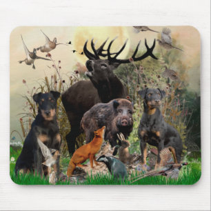 German Hunting Terrier (Jagdterre) Mousepad