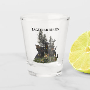 German Hunting Terrier (Jagdterre) Schnapsglas