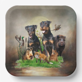 German Hunting Terrier (Jagdterrier) Paper Teller