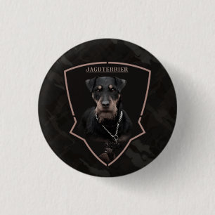 German Hunting Terrier (Jagdterrier) T - Shirt Tru Button