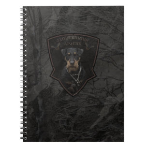 German Hunting Terrier (Jagdterrier) T - Shirt Tru Notizblock