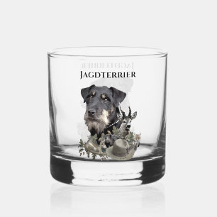 German Hunting Terrier Whiskyglas