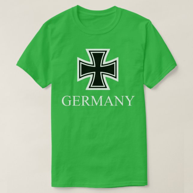 German Iron Cross Braour Award W1 W2 T-Shirt (Design vorne)