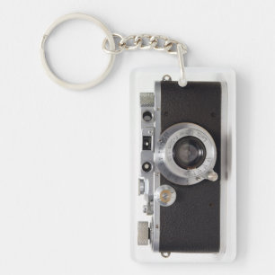 German L VINTAG CAMERA Monogram DsAK Schlüsselanh Schlüsselanhänger