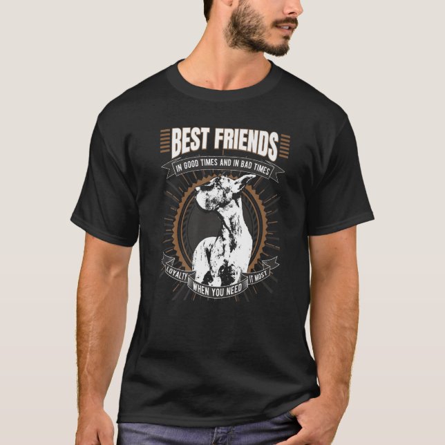 German Mastiff Great Dane Dog Bree T-Shirt (Vorderseite)