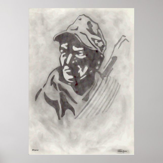 German Mountain Ranger Poster (Vorne)