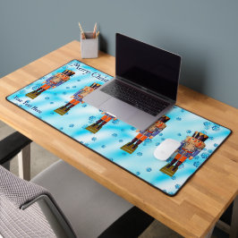 German Nutcracker - Frohe Weihnachten Schreibtischunterlage