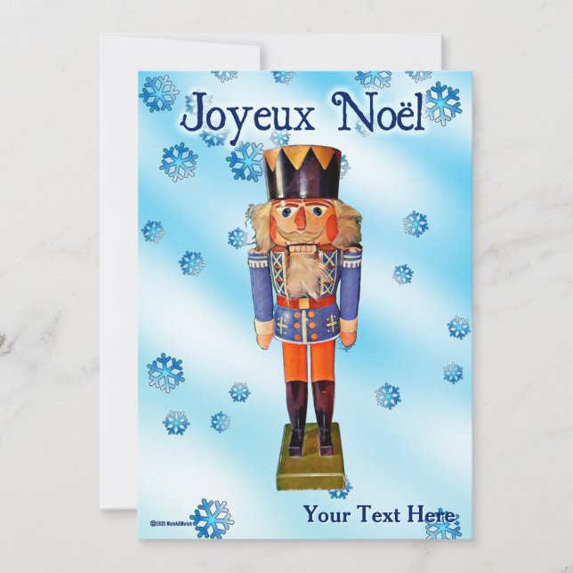 German Nutcracker - Joyeux Noël (Vorderseite)