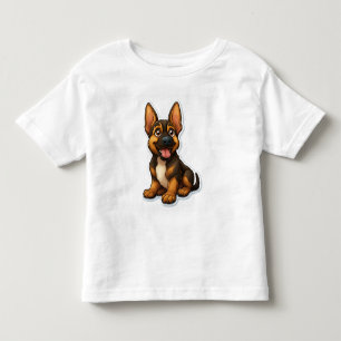 German Shepard Puppy Kleinkind T-shirt