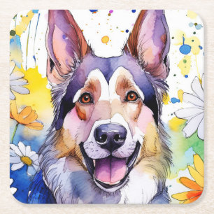 German Shepard Untersetzer