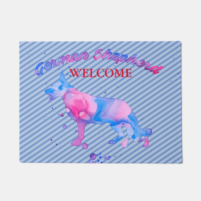 German Shepher Doormat Fußmatte (Vorderseite)