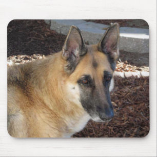 German Shepherd Abby Mouse Pad Mousepad
