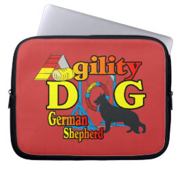 German Shepherd Agility Laptopschutzhülle