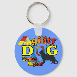 German Shepherd Agility Shirts Geschenke Schlüsselanhänger