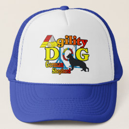 German Shepherd Agility Shirts Geschenke Truckerkappe
