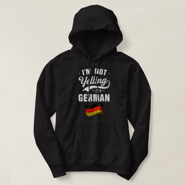 German Shepherd America Flag Patriotic Dog Lover G Hoodie (Design vorne)