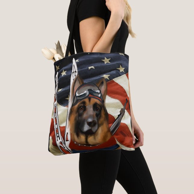 GERMAN SHEPHERD BIATHLON  TASCHE (Von Nahem)