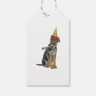 German Shepherd Birthday Geschenkanhänger