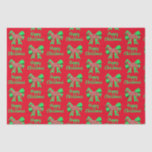German Shepherd Christmas Dog & Green Bow Red Seidenpapier<br><div class="desc">Der deutsche Schäferhund züchtet Silhouette mit abstraktem,  rotem Weihnachtspapier und grünem Bogen auf rotem Hintergrund. Ersetzen Sie das glückliche Weihnachten durch alles,  was Sie mögen. Machen Sie Ihr Geschenk zu einer fröhlichen Feier des besten Freundes des Menschen!</div>
