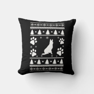German Shepherd Christmas Kissen