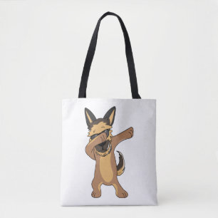 German Shepherd Dabbing Window Decks für Auto Truc Tasche