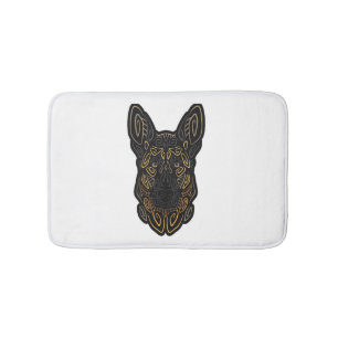 German Shepherd Design German Shepherd Gifts Dog O Badematte