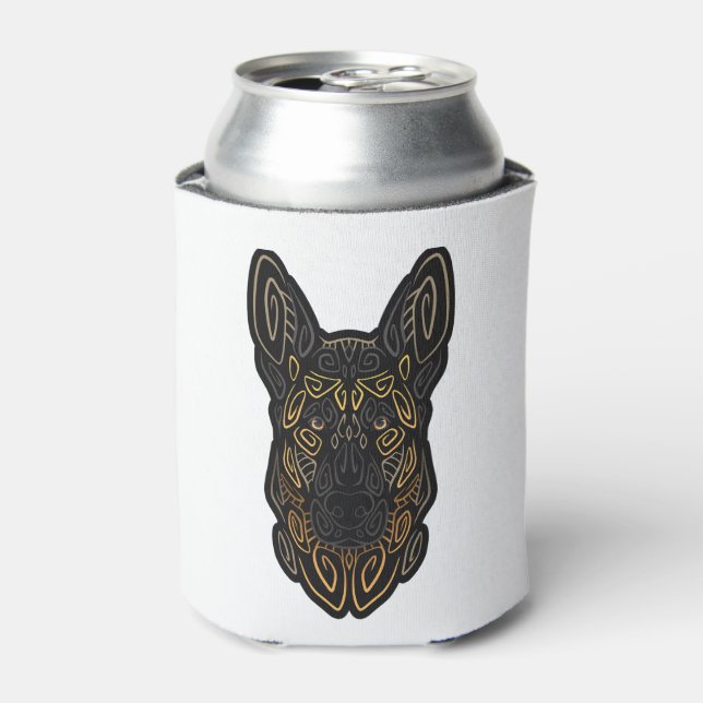 German Shepherd Design German Shepherd Gifts Dog O Dosenkühler (Kanne Vorderseite)