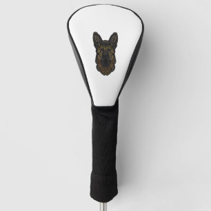 German Shepherd Design German Shepherd Gifts Dog O Golf Headcover