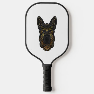 German Shepherd Design German Shepherd Gifts Dog O Pickleball Schläger
