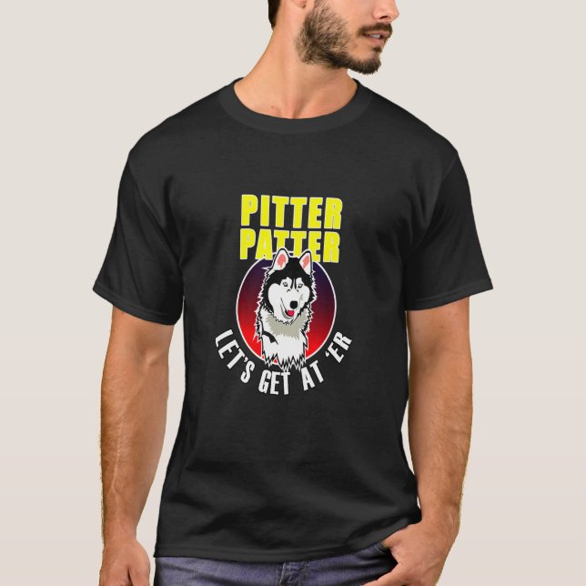 German Shepherd Dog Patter T-Shirt (Vorderseite)