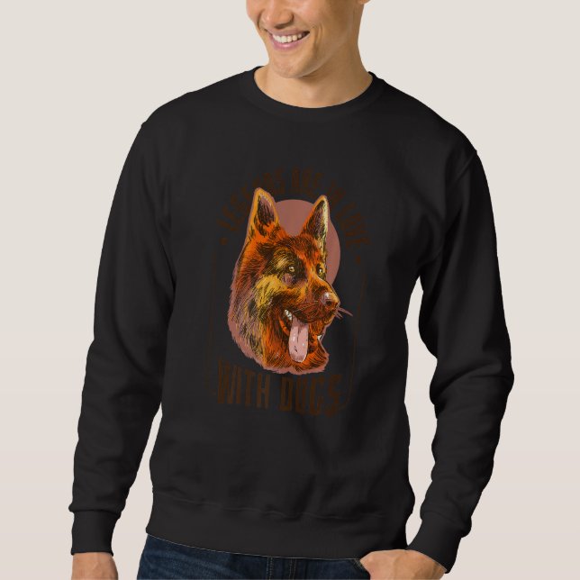German Shepherd Dog Sweatshirt (Vorderseite)