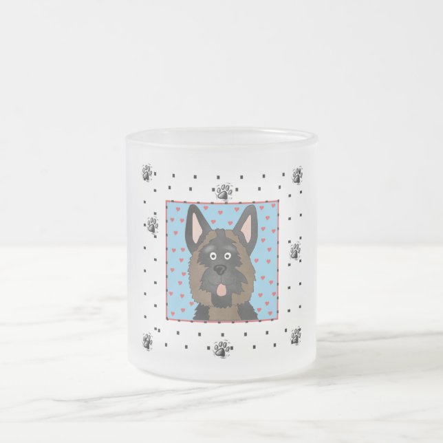 German Shepherd Dog Tshirts and Gifts Mattglastasse (Mittel)