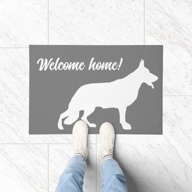 German Shepherd Doormat Fußmatte (Indoor)