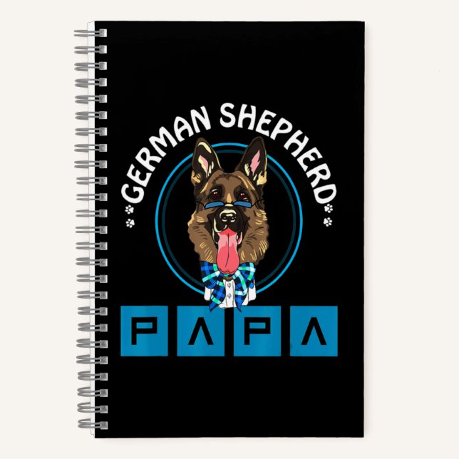 German Shepherd Essential Notizbuch (Vorderseite)