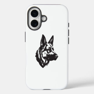 German Shepherd Face iPhone Case