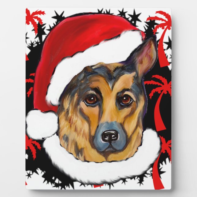 GERMAN SHEPHERD FOTOPLATTE (Vorderseite)