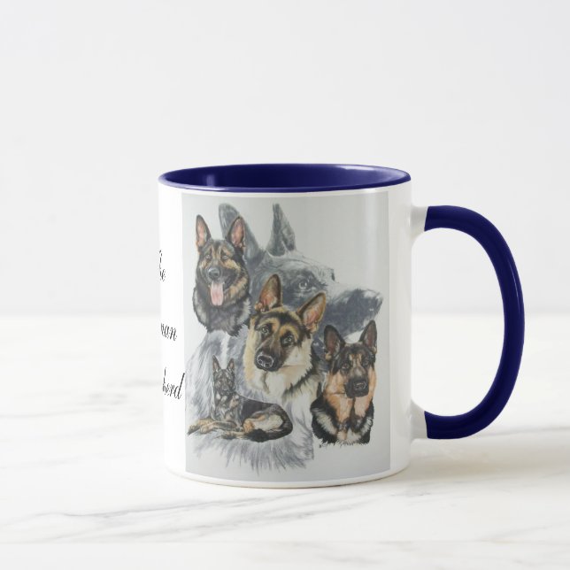 German Shepherd Ghost Tasse (Rechts)