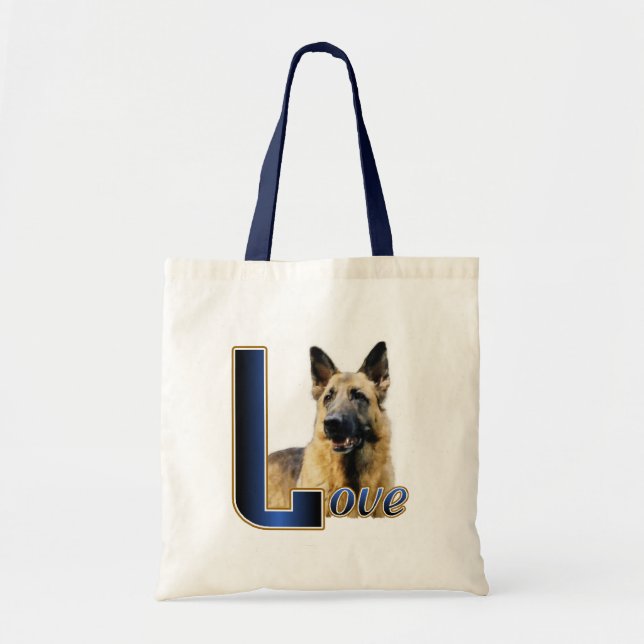 German Shepherd Gifts Tasche (Vorne)